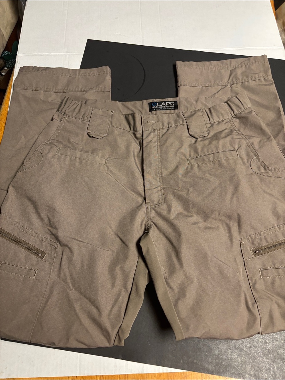 LAPG Men's Cargo Pants in Taupe — Utility Workwear